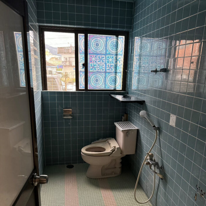 名護市 浴室リフォーム 施工前 トイレ併設タイプ